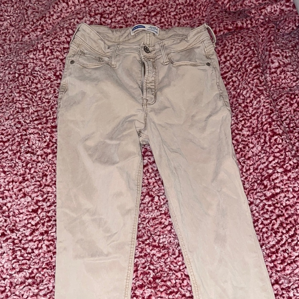 Super skinny, high rise jeans